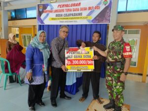 PENYALURAN BLT DD BULAN 7.8.9.10 DESA CILOPADANG