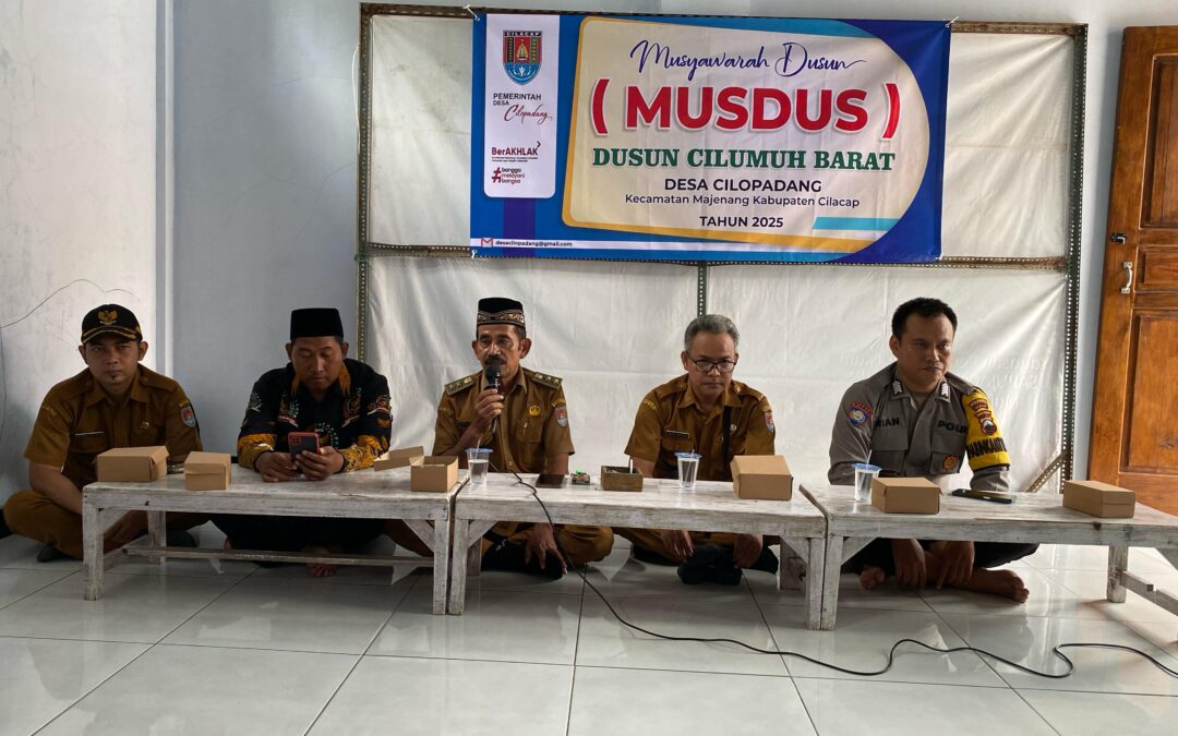 MUSYAWARAH DUSUN (MUSDUS) DUSUN CILUMUH BARAT
