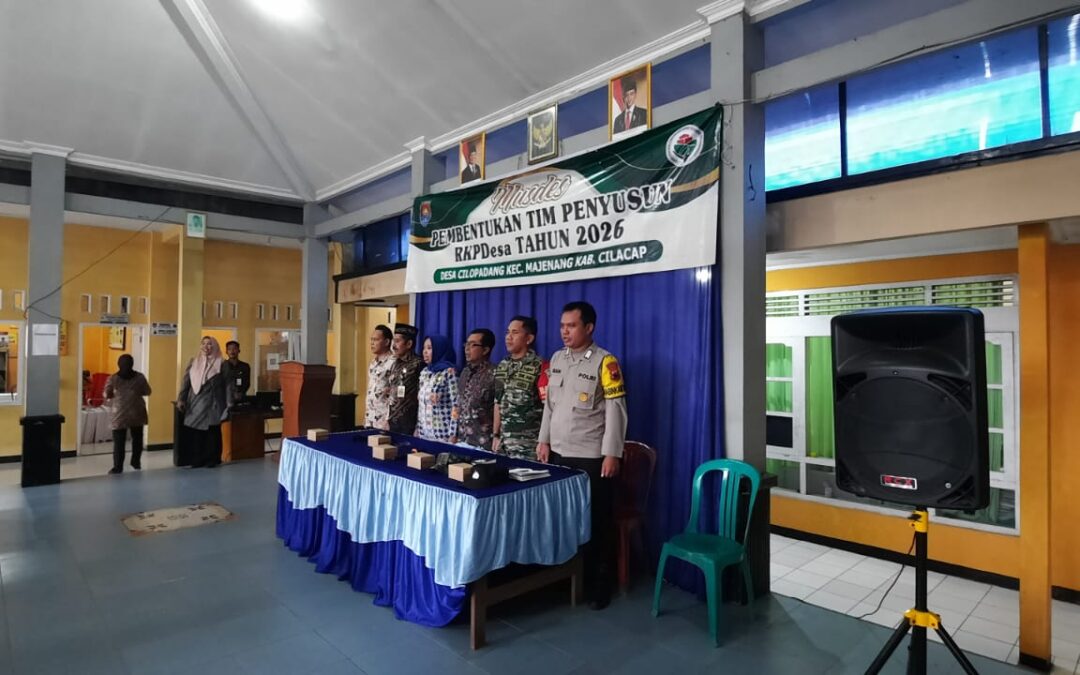 Musyawarah Desa (MusDes) Pembentukan Tim Penyusun RKPDESA Tahun 2026