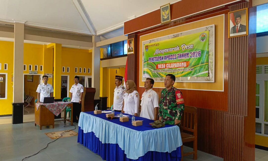 MUSYAWARAH DESA PENETAPAN APBDES TAHUN 2026