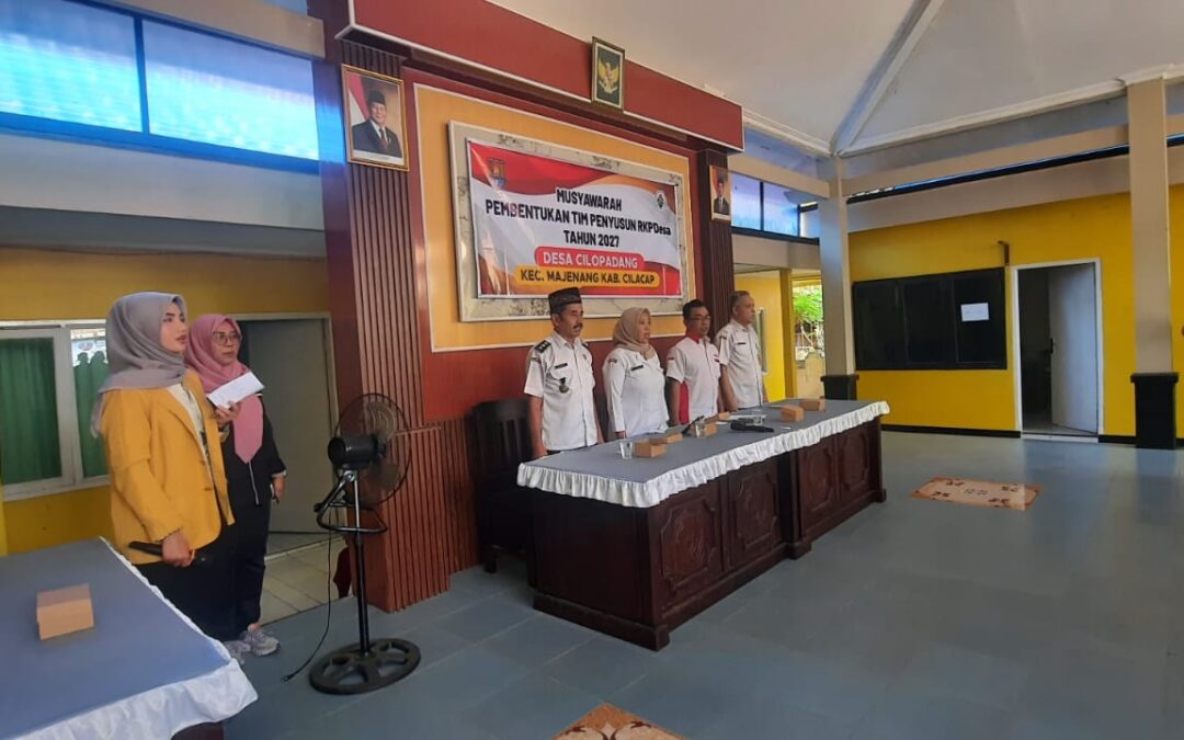 BPD Cilopadang Gelar Musdes Pembentukan Tim Penyusun RKPDesa 2027